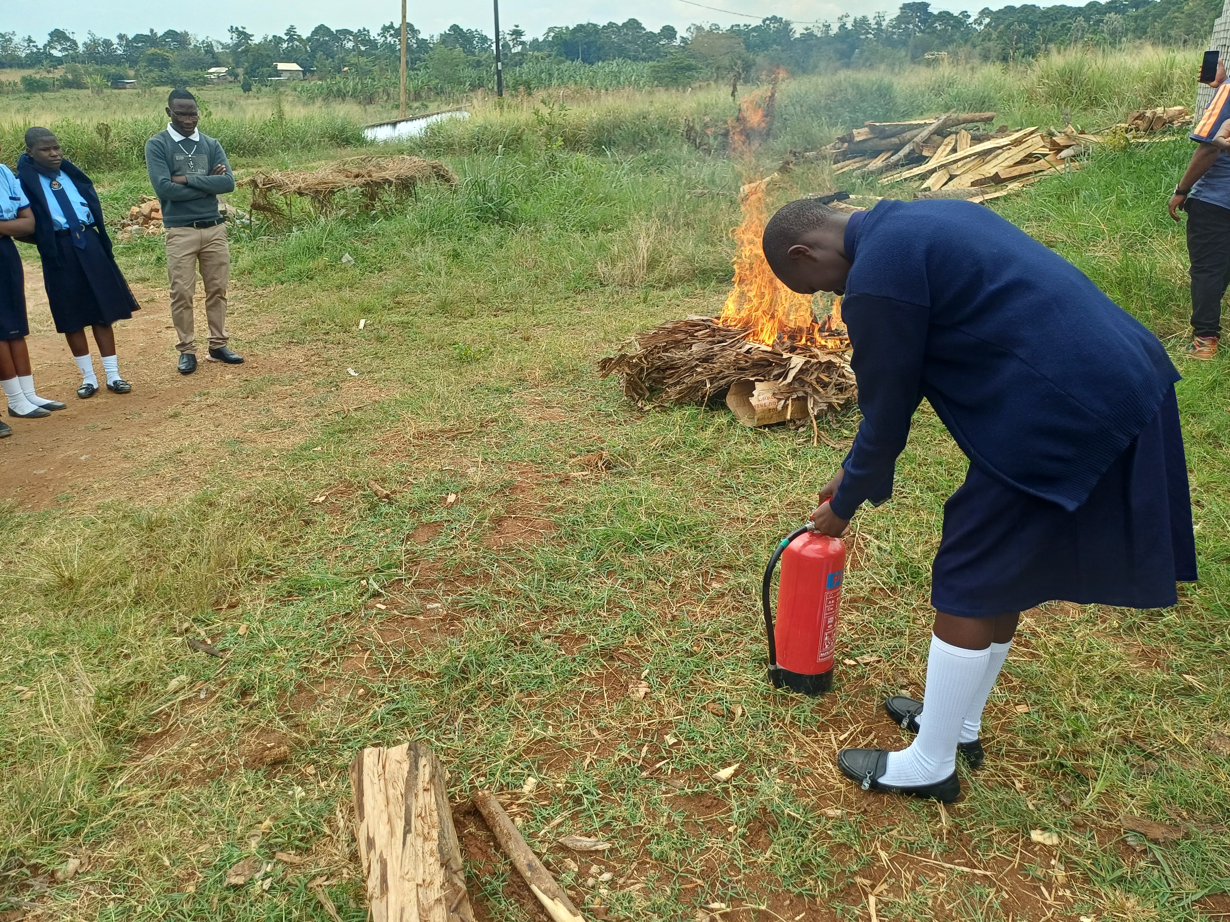 Fire and safety training — session 6