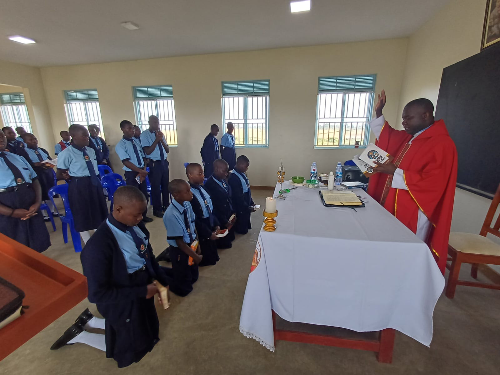 Swearing in of student prefects — 1